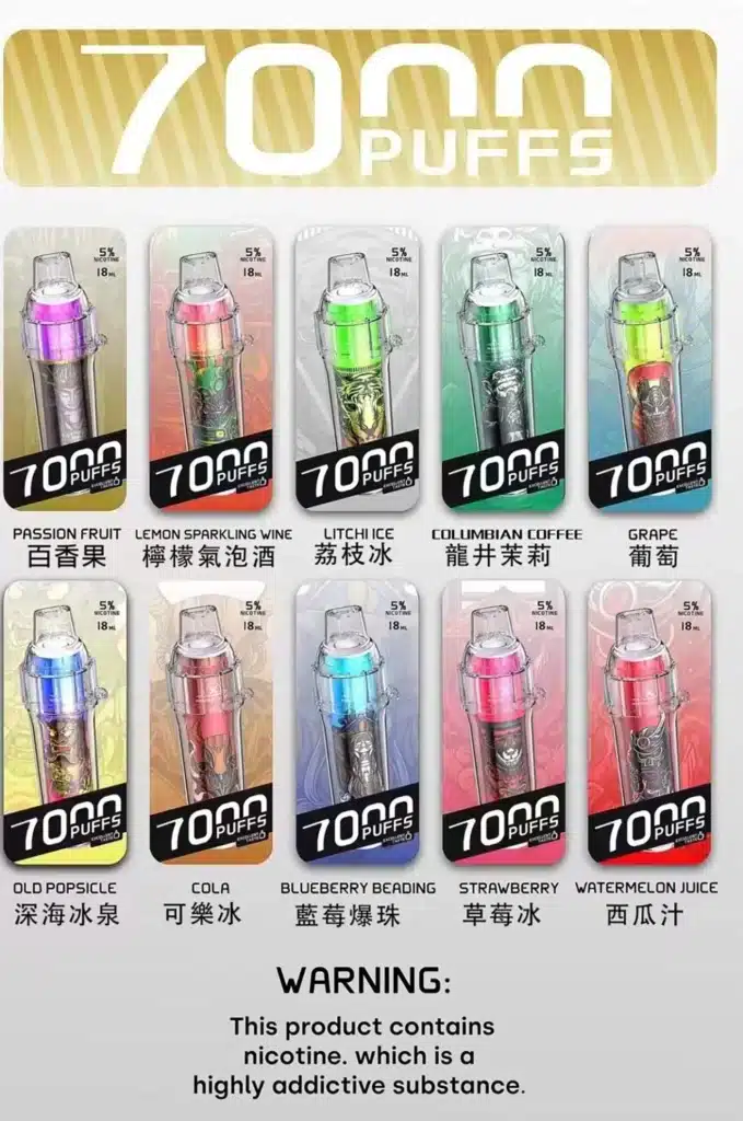 Hebat BOOM 7000 Puffs