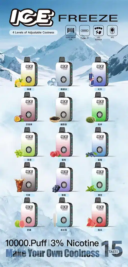 ICE FREEZE 一次性電子煙